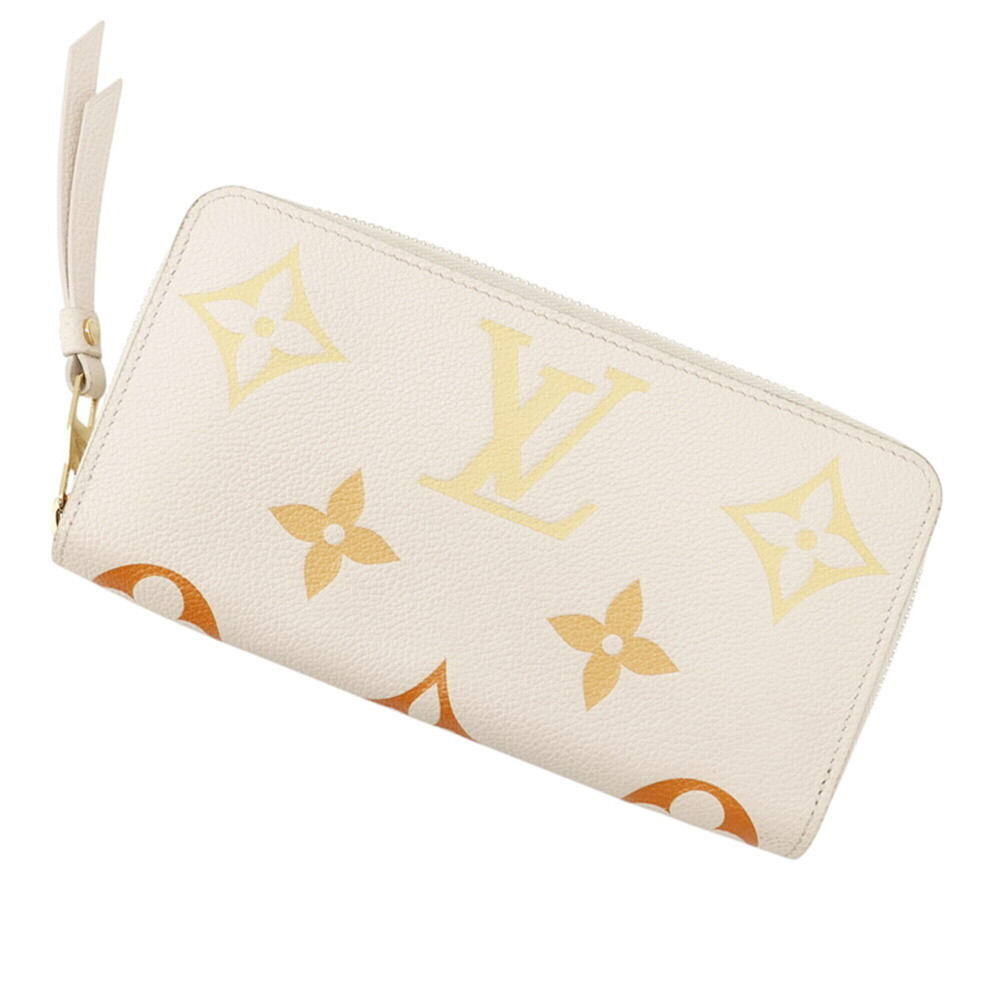 Louis Vuitton Long Wallet Monogram Empreinte Zippy LV Gradient Collection M82...